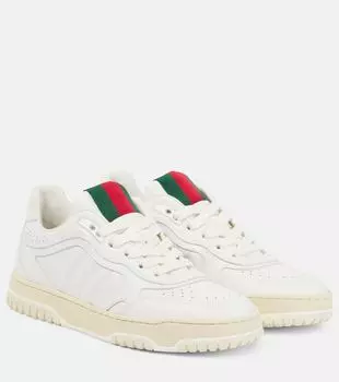 Кожаные кроссовки Re-Web Gucci, Great White/G.W/G.W