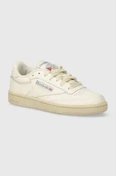 Кожаные кроссовки Reebok Classic, бежевый