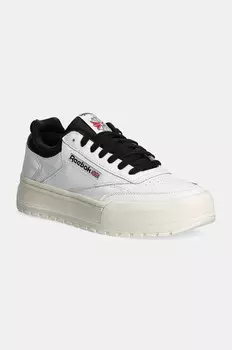 Кожаные кроссовки Reebok Classic Club C Megacourt, белый