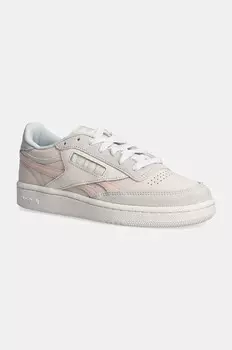 Кожаные кроссовки Reebok Classic Club C Revenge, бежевый