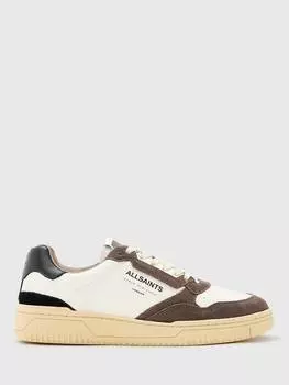 Кожаные кроссовки regan с низким верхом AllSaints, белый/разноцветный