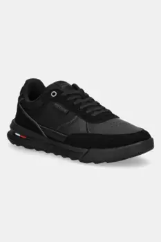 Кожаные кроссовки RETRO RUNNER MIX RWB Tommy Hilfiger, черный