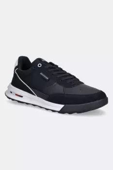 Кожаные кроссовки RETRO RUNNER MIX RWB Tommy Hilfiger, темно-синий