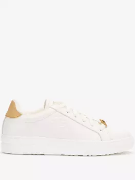 Кожаные кроссовки Roberto Cavalli, белый