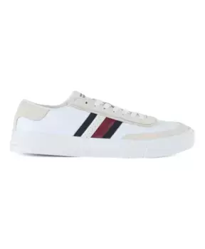Кожаные кроссовки с акцентами RWB Tommy Hilfiger, белый