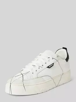 Кожаные кроссовки с этикеткой, модель «KLINE» Antony Morato, белый