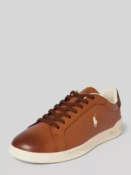 Кожаные кроссовки с логотипом, модель 'HERITAGE COURT' Polo Ralph Lauren
