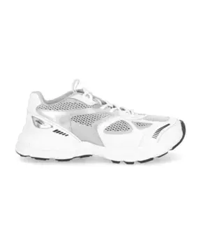 Кожаные кроссовки с сетчатыми вставками Axel Arigato, белый