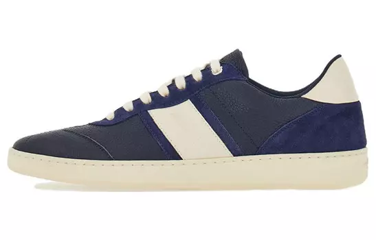 Кожаные кроссовки с тисненым логотипом Ferragamo