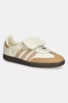 Кожаные кроссовки Samba LT Adidas Originals, бежевый