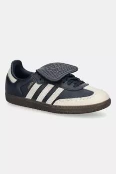Кожаные кроссовки Samba LT Adidas Originals, темно-синий