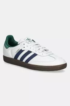 Кожаные кроссовки Samba OG Adidas Originals, белый