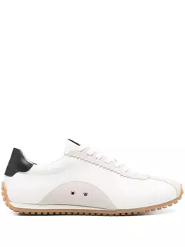 Кожаные кроссовки SANDRO, нейтральный