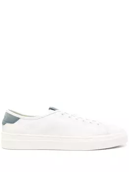 Кожаные кроссовки Santoni, белый