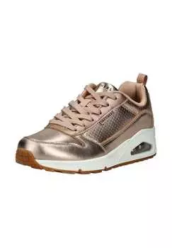 Кожаные кроссовки Skechers, золотой