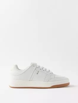 Кожаные кроссовки sl61 Saint Laurent, белый