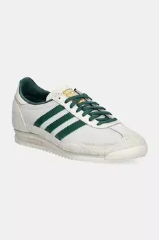 Кожаные кроссовки Sl 72 OG W Adidas Originals, серый