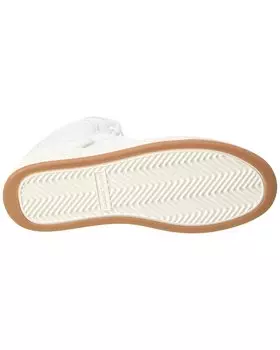 Кожаные кроссовки средней высоты Saint Laurent SL/80, белый