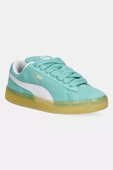 Кожаные кроссовки Suede XL Puma, бирюзовый