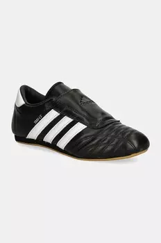 Кожаные кроссовки Taekwondo LA Adidas Originals, черный