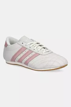 Кожаные кроссовки Taekwondo Lace Adidas Originals, серый