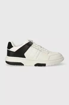 Кожаные кроссовки THE BROOKLYN LEATHER Tommy Jeans, черный