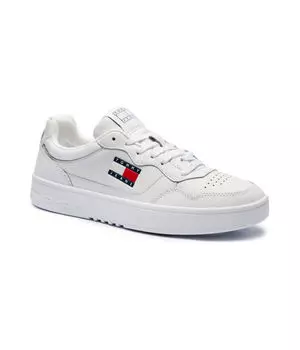 Кожаные кроссовки tjm cupsole Tommy Jeans, белый