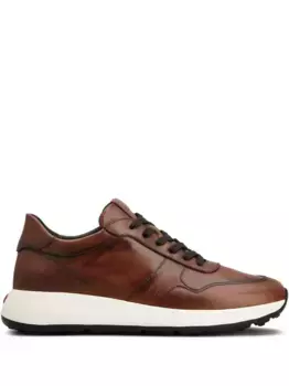 Кожаные кроссовки TOD'S, коричневый