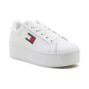 Кожаные кроссовки Tommy Hilfiger, белый