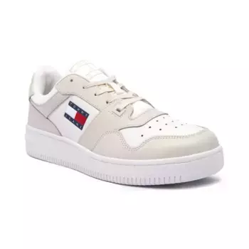 Кожаные кроссовки Tommy Hilfiger, бежевый
