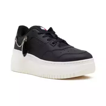 Кожаные кроссовки Tommy Hilfiger, черный