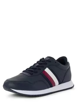 Кожаные кроссовки Tommy Hilfiger, синий