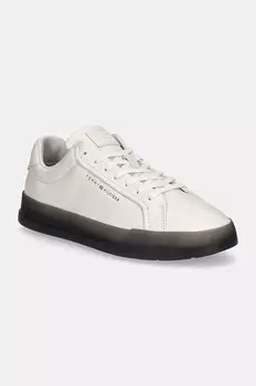 Кожаные кроссовки Tommy Hilfiger TH COURT BEST, белый