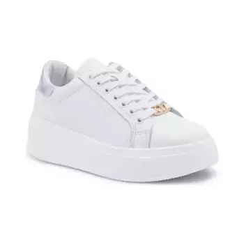 Кожаные кроссовки Twin-Set, белый