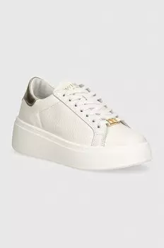 Кожаные кроссовки Twinset, белый