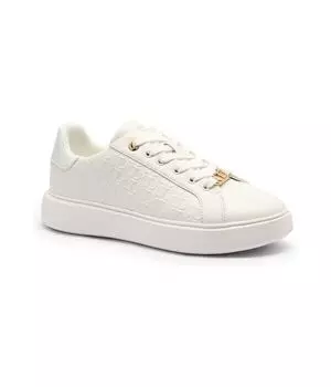 Кожаные кроссовки Twinset, белый