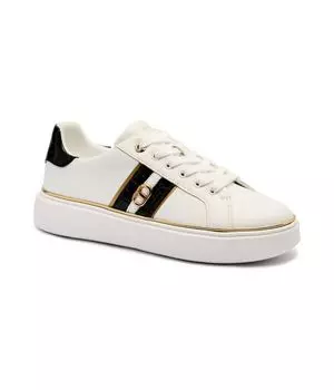 Кожаные кроссовки Twinset, белый