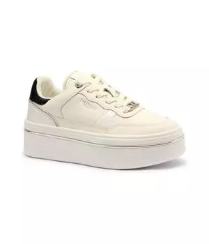 Кожаные кроссовки Twinset, белый
