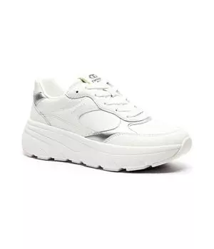 Кожаные кроссовки Twinset, белый