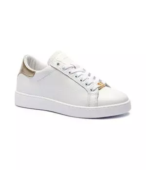 Кожаные кроссовки Twinset, белый