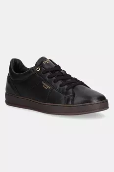 Кожаные кроссовки Twinset, черный
