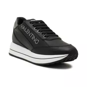 Кожаные кроссовки Valentino, черный
