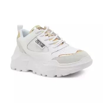 Кожаные кроссовки Versace, белый