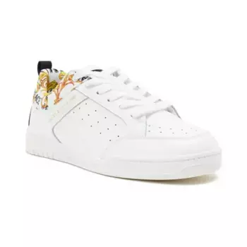 Кожаные кроссовки Versace, белый