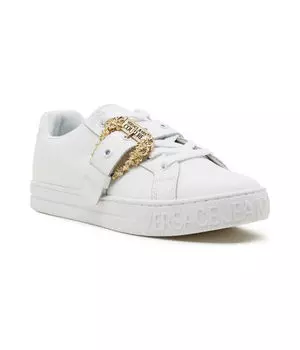 Кожаные кроссовки Versace Jeans Couture, белый