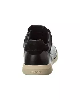 Кожаные кроссовки Vince Mercer-B, черный