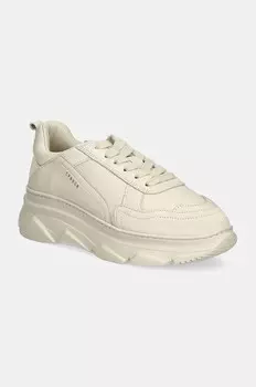 Кожаные кроссовки Vitello Copenhagen, бежевый