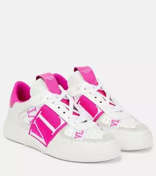 Кожаные кроссовки vl7n Valentino Garavani, розовый