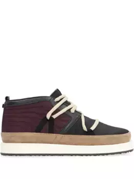 Кожаные кроссовки Volta, черный