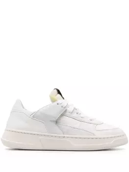 Кожаные Кроссовки в тон RUN OF, белый